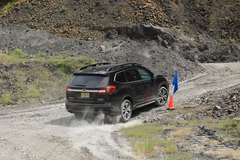 The new Subaru Ascent 3-row crossover SUV.