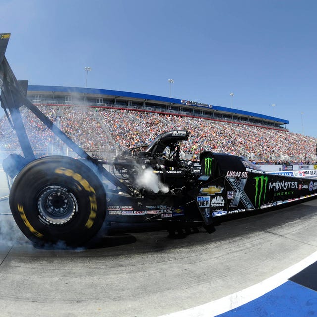 The win for Brittany Force was her second of the NHRA season and first at the Four-Wide Nationals.