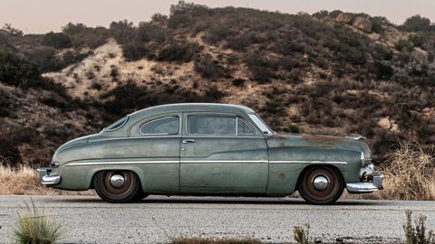 This 1949 Mercury Coupe 'Derelict' by California's Icon combines vintage style, perfect patina and cutting-edge technology: It's powered by a fully electric drivetrain. It promises a top speed of 120 mph, and should have a range of 150-200 miles. The one-off car debuted at the 2018 SEMA show in Las Vegas.