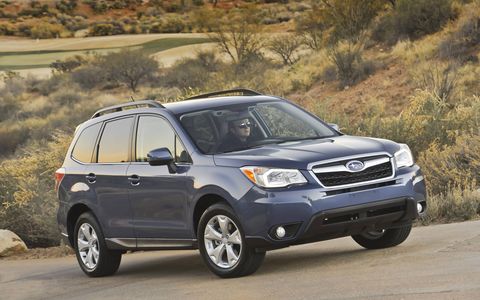 Driving the 2015 Subaru Forester 2.5i Premium is like being in a fishbowl.
