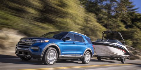 The Ford Explorer Hybrid could take you up to 500 miles on a single tank of fuel.
