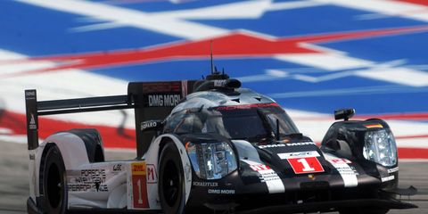 Porsche rolls to a 23.6-second win over Audi at Circuit of the Americas.