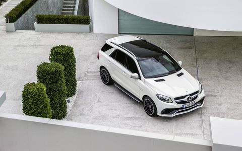 #1 Sunroofs that block UV rays: By now, most of us know exposure to UV rays can be harmful to the skin; while the glass used in moonroofs has long provided some measure of sunblocking, automakers are now being proactive about this problem by building stronger UV protection into moonroofs like the one on the Mercedes-Benz GLE63 shown here.
