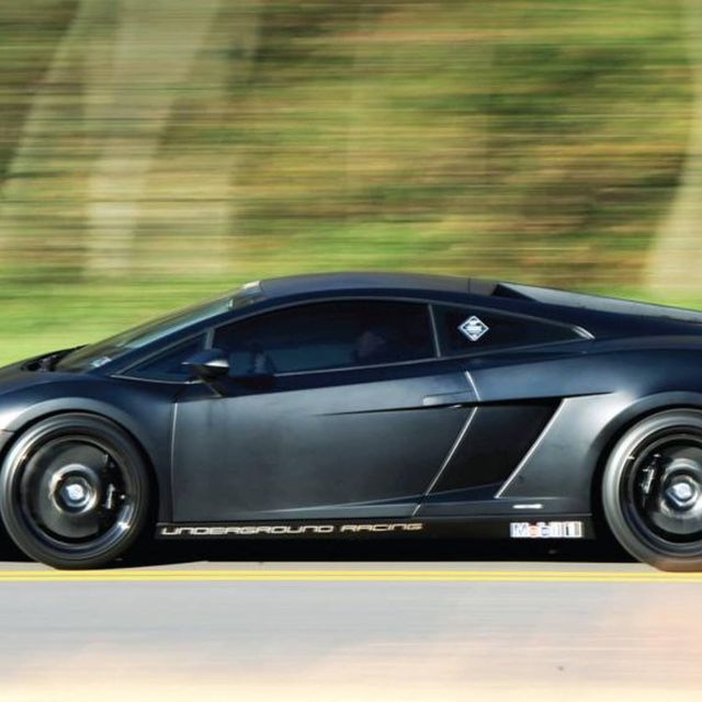 Underground Racing's twin-turbo Lamborghini Gallardo cranks out more than 1,000 hp.