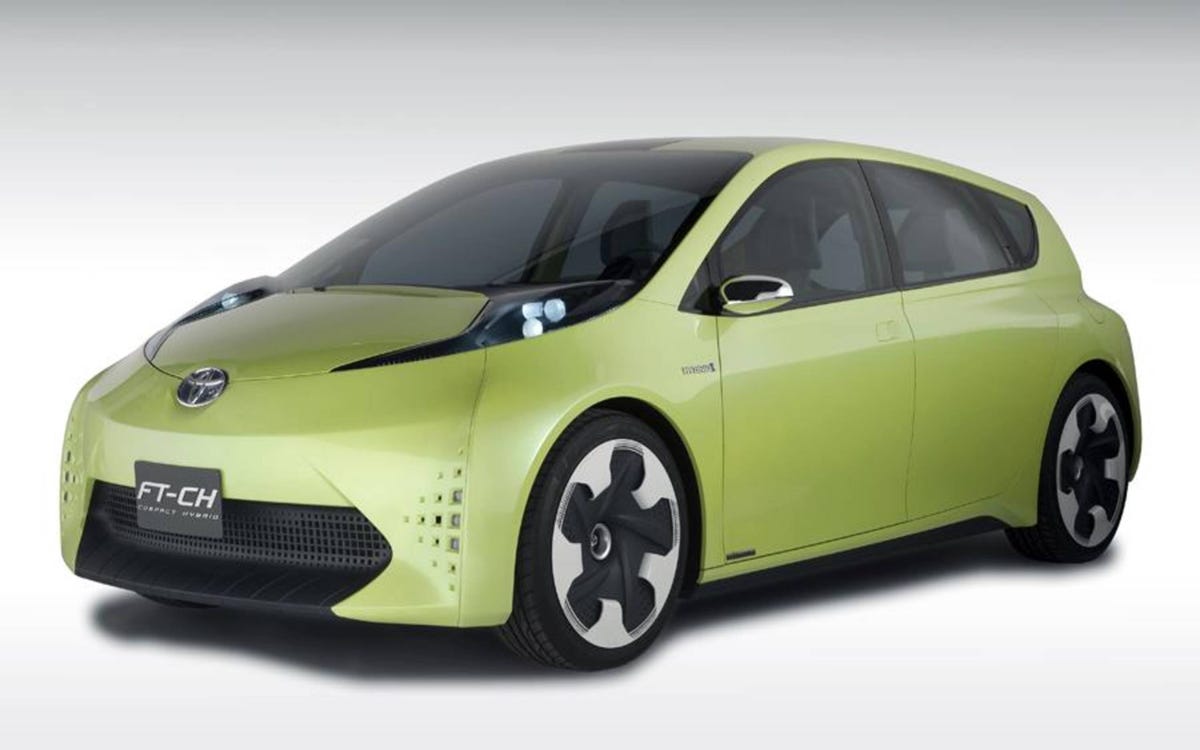 Detroit auto show Toyota FTCH hybrid concept future addition to Prius