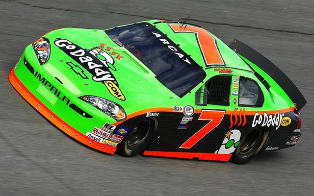Danica Patrick took sixth place in her first stock-car race on Saturday in ARCA competition at Daytona.
