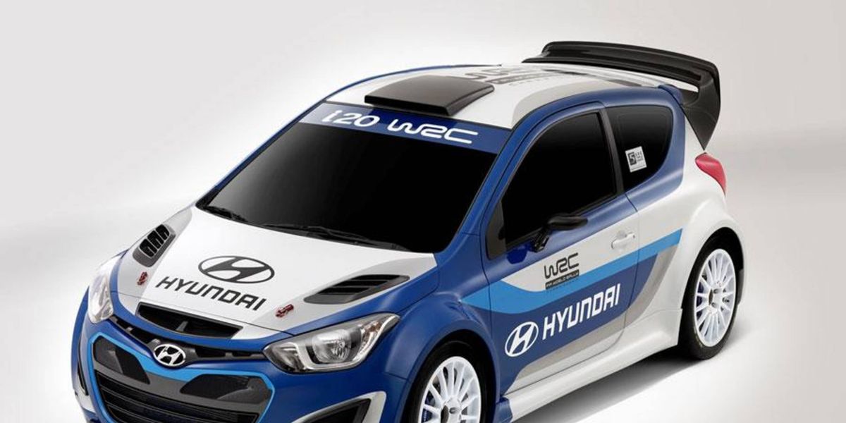 The Hyundai i20 could make its World Rally Championship debut in 2013.