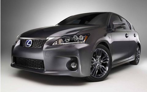 The 2012 Lexus CT200h Sport Special Edition gets sporty interior and exterior mods
