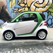 In tight, urban environments the 2013 Smart Fortwo Electric Drive's diminutive size can be an advantage.