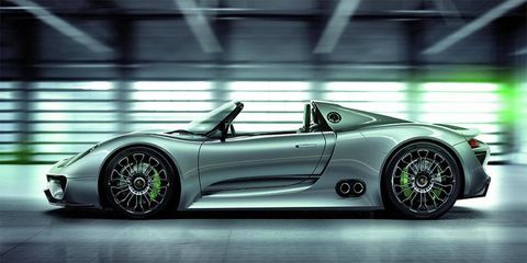 The Porsche 918 Spyder has been approved for limited production.