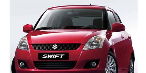 The redesigned Suzuki Swift will be at the Paris motor show in October.