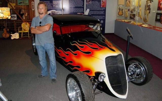 Axes & Axles: Cars and guitars celebrated at the NHRA museum