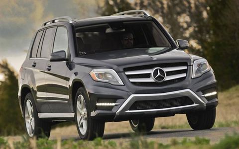 The 2014 Mercedes-Benz GLK250 Bluetec offers a starting price of $38,980.
