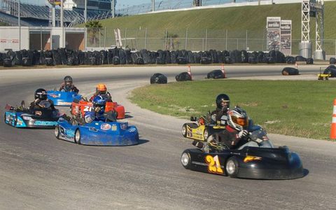 The action is fast and furious when in comes to the World Karting Association event at Daytona.