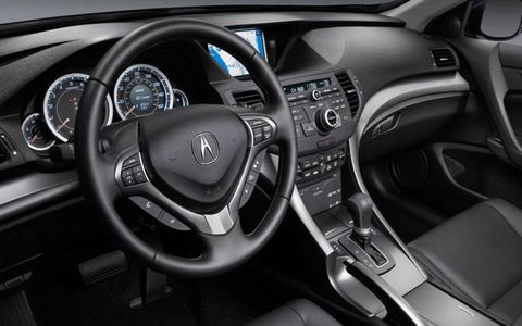 Interior features on the 2014 Acura TSX Sport Wagon can include a navigation system and ELS surround sound system.