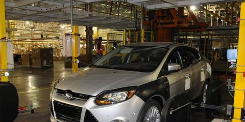 Ford has retooled its Wayne, Mich., plant to build three versions of electrified cars.