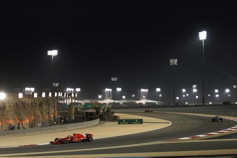 Sights from the F1 Bahrain Grand Prix Sunday, April 8, 2018.