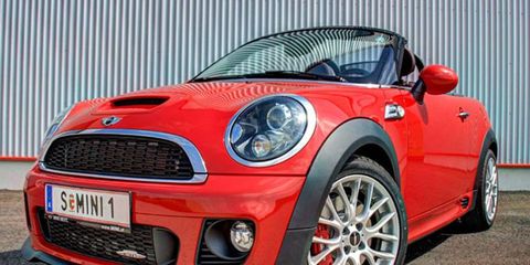 Buyers can get into a 2013 Mini Cooper S Roadster for $29,345.