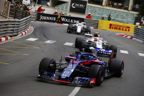 Sights from the F1 Monaco Grand Prix Sunday, May 27, 2018.