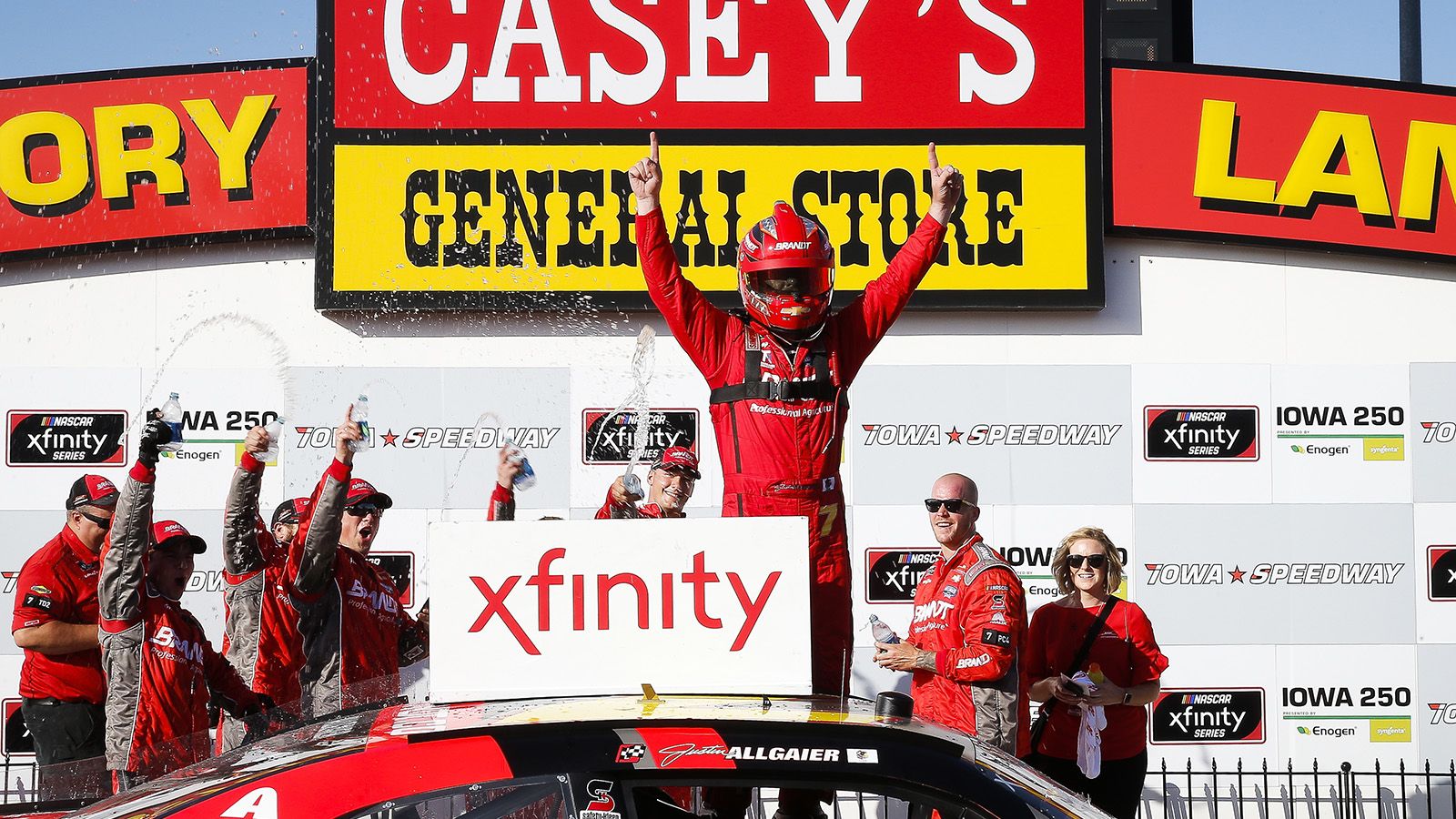 NASCAR Xfinity Series Iowa Results: Justin Allgaier Holds Off ...