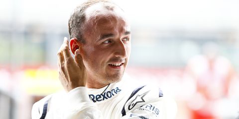 Robert Kubica is currently the reserve driver for the Williams F1 team.
