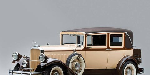1929 Pierce Arrow Model 124 Custom Brougham to be auctioned Dec. 1 as part of the Staluppi Collection.