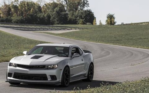 The Z/28 churns out 505-hp at 6,100 rpm and 481 lb-ft of torque at 4,800 rpm.