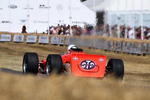 Lotus 56 Turbine driven by Dyson Racing owner Rob Dyson.