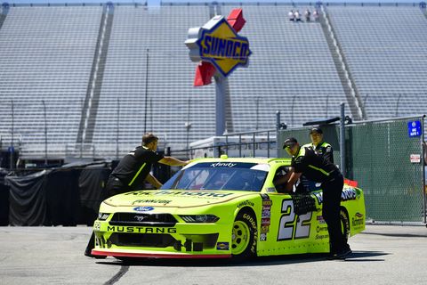 Sights from the NASCAR action at New Hampshire Motor Speedway, Friday July 20, 2018