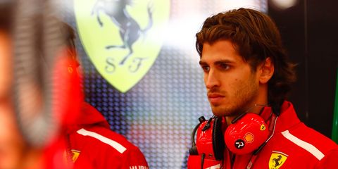 Ferrari test driver and reserve Antonio Giovinazzi is getting his shot at Sauber next season.