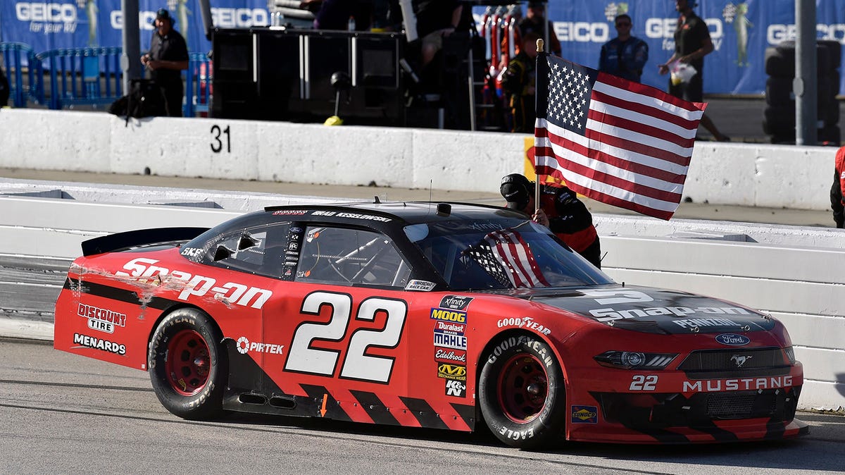 Brad Keselowski seizes opportunity to win NASCAR Xfinity race at Darlington