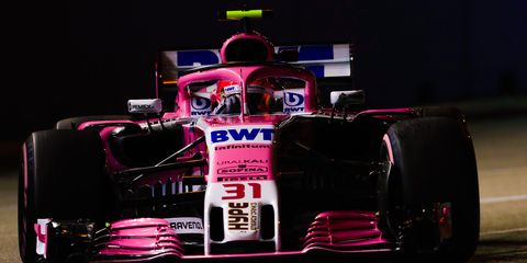 Toto Wolff is convinced that Esteban Ocon, above, will one day win championships with Mercedes.