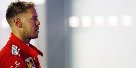 Sebastian Vettel's title hopes are in tatters despite having a match for Mercedes' car this year.