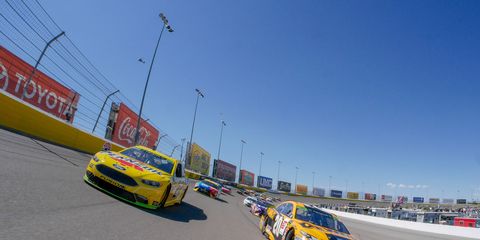 Sights from the NASCAR action at Las Vegas Motor Speedway, Sunday Sept. 16, 2018.