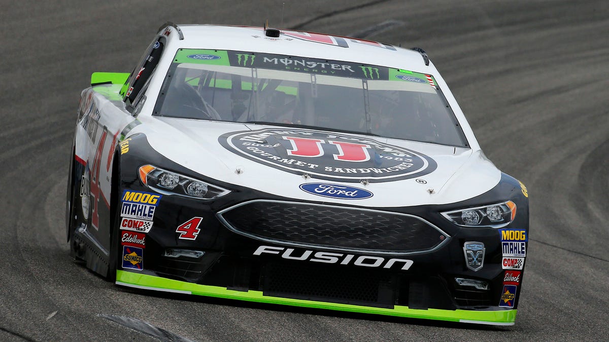 NASCAR Cup Richmond qualifying results Kevin Harvick edges Denny Hamlin