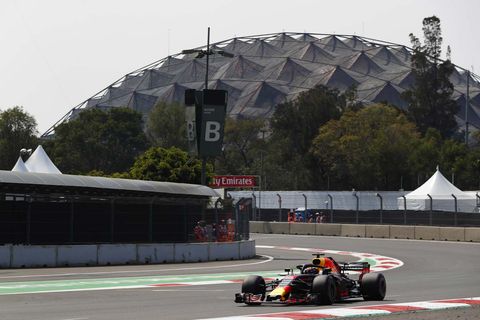 Sights from the Autódromo Hermanos Rodríguez ahead of the F1 Mexican Grand Prix, Friday Oct. 26, 2016.
