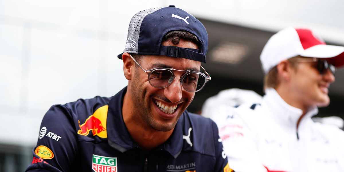 You'll never guess what scares F1 driver Daniel Ricciardo