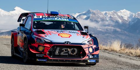 Sebastien Loeb finished fourth in his first rally of 2019 at Monte Carlo, Jan. 24-27.