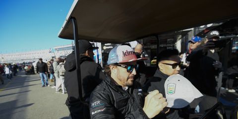 Two-time Formula 1 champion Fernando Alonso hasn't completely shut the door on returning to Grand Prix competition.