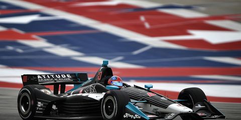 Sunday's race was just the third in the NTT IndyCar Series for Herta, who finished second in the 2018 Indy Lights presented by Cooper Tires championship before moving up to Harding Steinbrenner Racing this year.