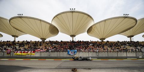 Sights from the action at the F1 Chinese Grand Prix Saturday April 13, 2019.