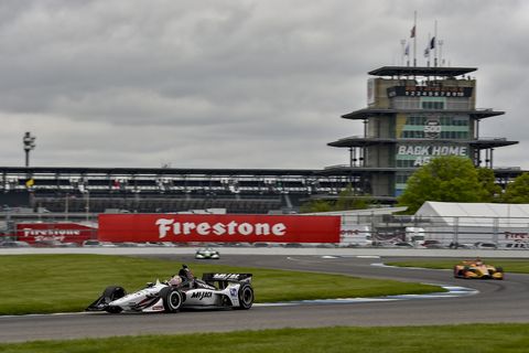 Sights from the action at the IndyCar Grand Prix at Indianapolis Motor Speedway Friday May 10, 2019