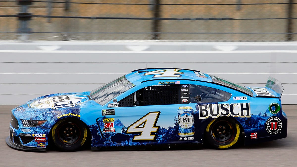 NASCAR Kansas Cup qualifying results: Kevin Harvick leads Stewart-Haas ...