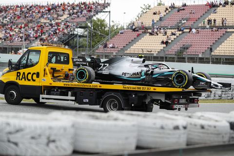 Sights from the F1 Spanish Grand Prix in Barcelona, Spain Saturday May 10, 2019.