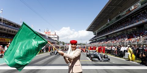 Sights from the F1 Spanish Grand Prix Sunday May 11, 2019.