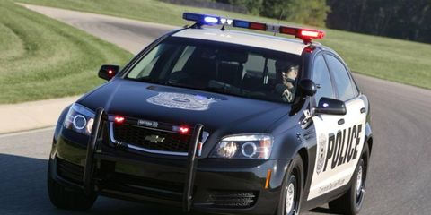 Chevy Caprice Police Patrol Vehicle