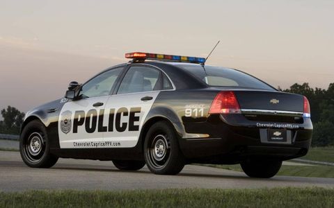 Chevy Caprice Police Patrol Vehicle tested by Michigan State Police