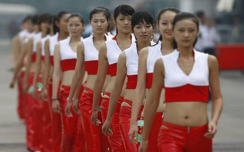 Chinese Grand Prix grid girls
