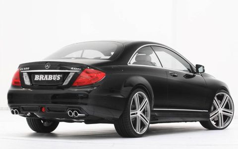 Brabus adds power and some interior bits for the Mercedes-Benz CL500 and S500