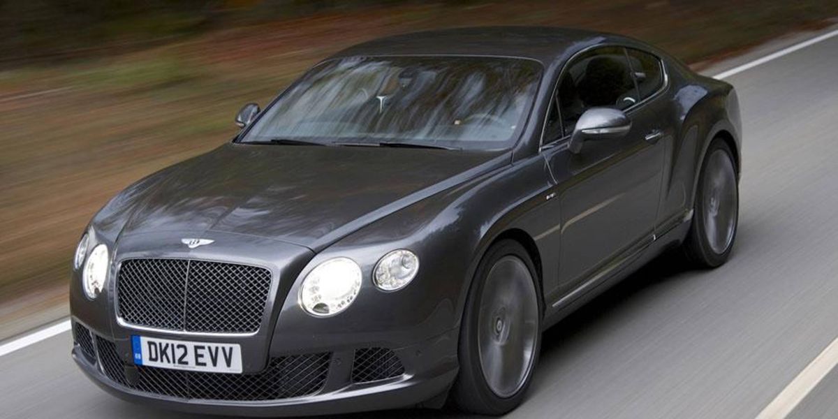 The sticker price on the 2013 Bentley Continental GT Speed starts at just under $218,000.
